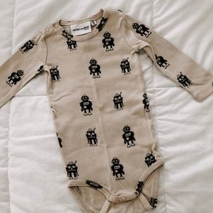 Mini Rodini HTF Robot Onesie